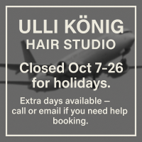 Closed Oct 7–26 for holidays