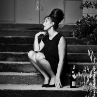 Julie with beehive hairstyle